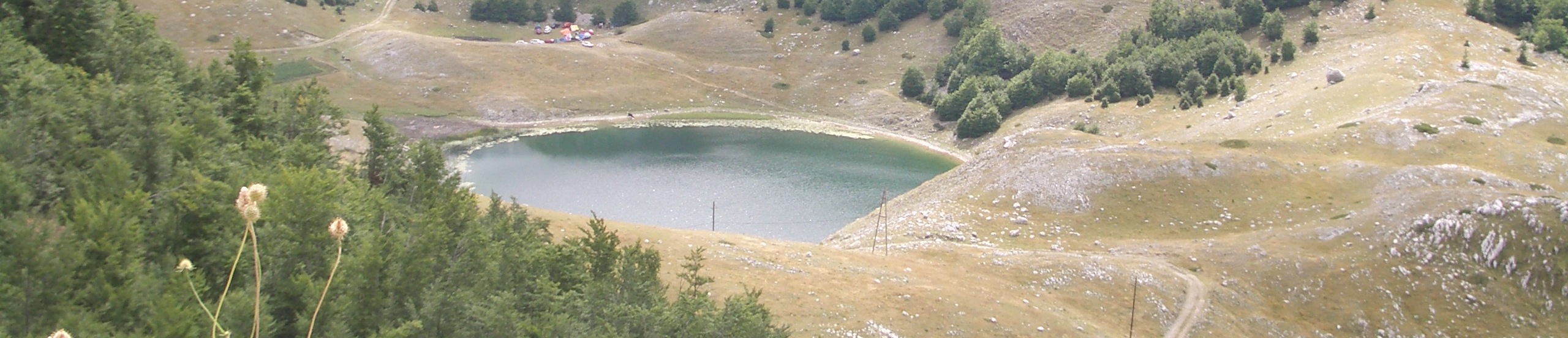 a beautifule lake in Montenegro